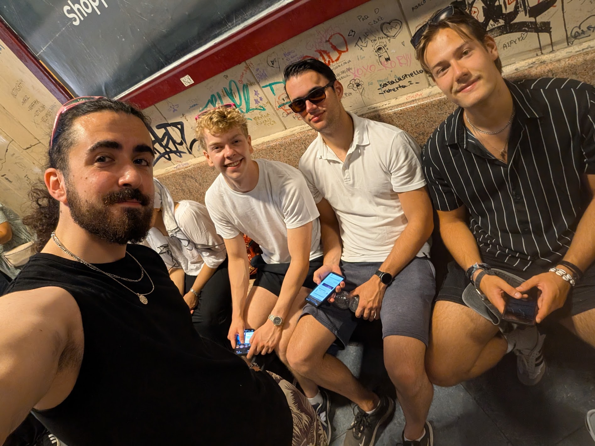 Snikheet in de metro